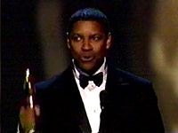 Denzel Washington wins Oscar for Training Day