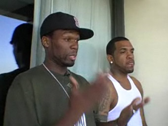 50 Cent explaining how he got stuck in an elevator