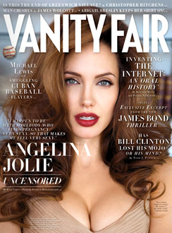 Angelina Jolie Vanity Fair cover July 2008