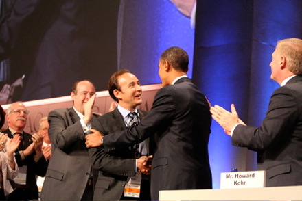 barack Obama at AIPAC