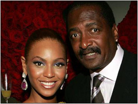 Beyonce and her pops, Matthew Knowles