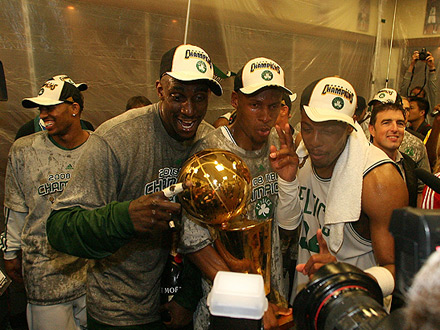 The Big Three - Boston Celtics 2008 NBA Champions