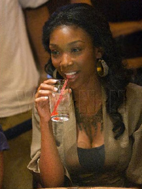 Brandy, you know that's not water.
