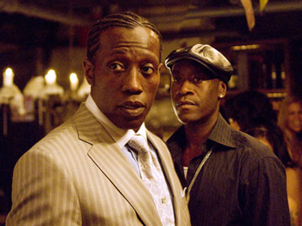 Wesley Snipes and Don Cheadle in Brooklyn's Finest