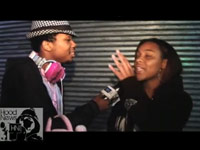 Charles Hamilton punched in the face by a girl