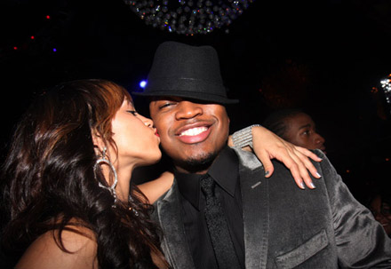 Neyo at Diddy's 39th Birthday party