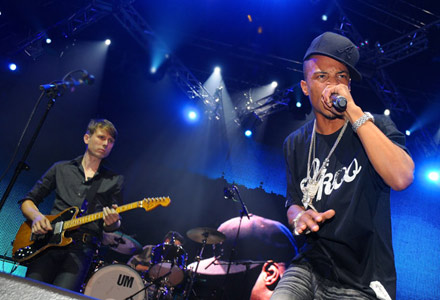 T.I. and Franz Ferdinand perform at the Diesel Rock and Roll circus