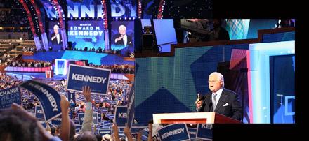 Democratic National Convention Day One - Ted Kennedy
