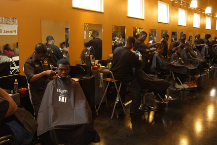 The Bigen Barber Contest - pic by hudgons