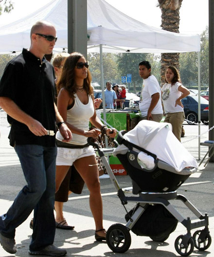 Halle Berry, Nahla Aubry strolling the streets