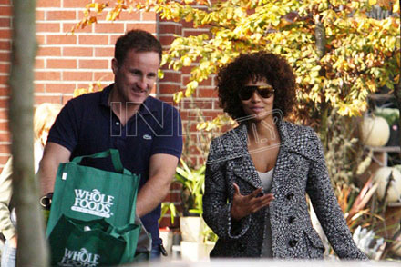 Halle Berry at Whole Foods
