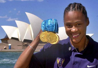 Marion Jones got medals - Sydney 2000