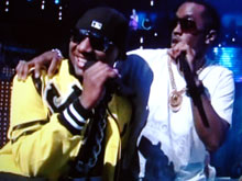 2007 MTV Video Music Awards - Diddy and Yung Joc