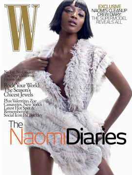Naomi Campbell W Magazine - June 2007
