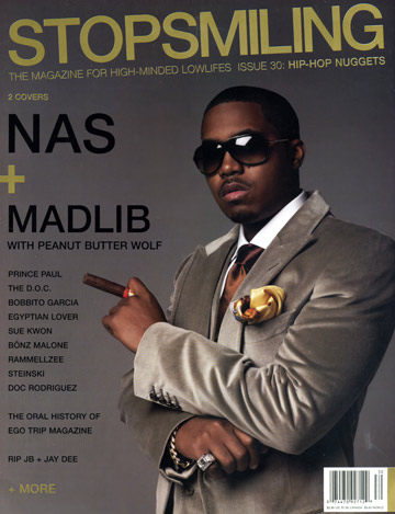 Nas - Stopsmiling Magazine cover