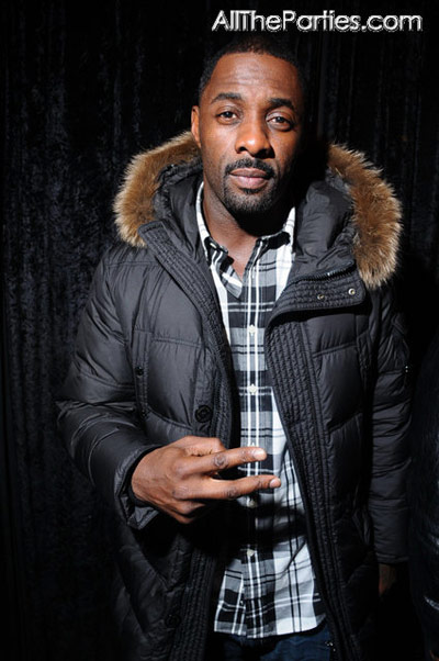 Idris Elba at Notorious party at Roseland Ballroom