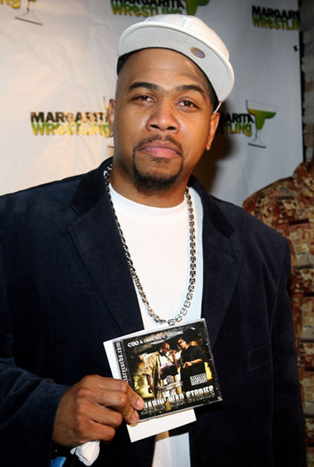 Omar Gooding at his album release party at Life