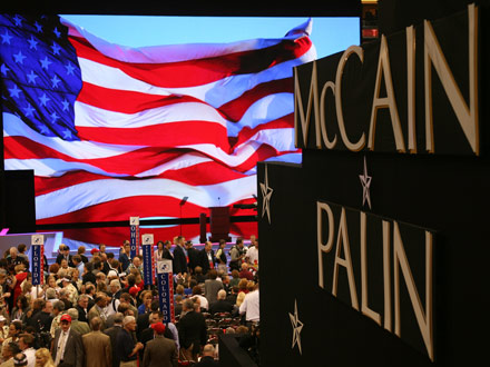 McCain/Palin sign at Republican National Convention