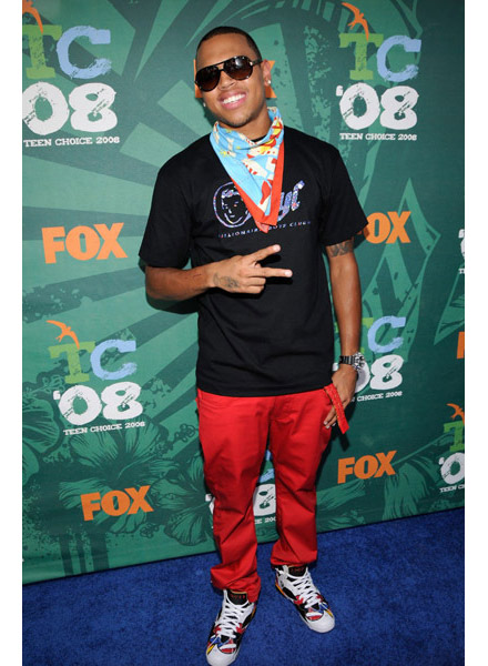 Chris Brown at Teen Choice Awards