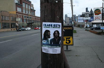The Black Keys Attack and Release flyer - Flickr pic