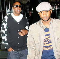 Jay-Z and Usher