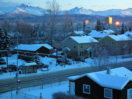 Alaska at night - Flickr pic by Hroach