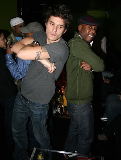 Alicia Keys album release party - John Mayer - Talib Kweli