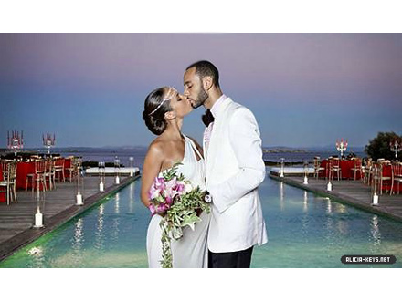 Alicia Keys and Swizz Beatz: You may kiss the bride