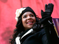 Ashanti at the 2008 Macy's Thanksgiving Day Parade 