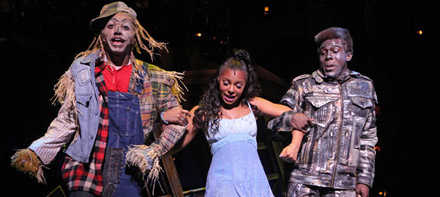 Ashanti on stage in the 2009 revival of The Wiz