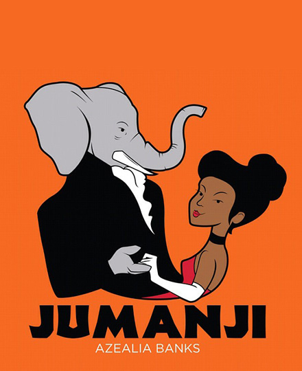 Cartoon Azealia Banks dancing with an elephant - Jumani cover art