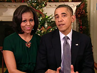 Happy Holidays from Barack and Michelle Obama