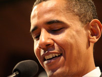 Barack Obama at Apostolic Church of God in Chicago