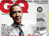 Barack Obama on the cover of French GQ