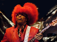Bootsy Collins performs at 2008 Milwaukee Summerfest
