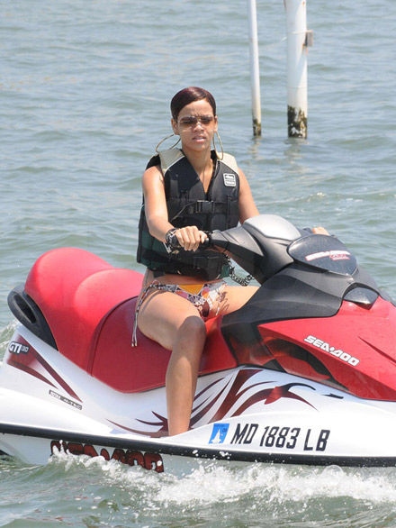 Rihanna Jet Ski in Ocean City