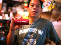 Cocaine energy drink