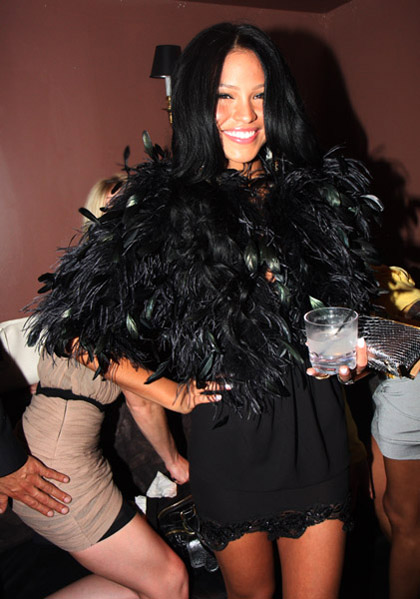 Cassie at Diddy's 39th Birthday party