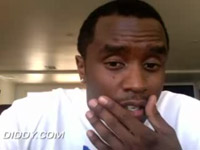Diddy rubs his chin in Diddy Blog 16.5