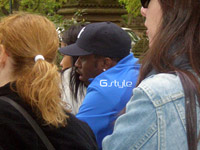 Diddy and Cassie Spend Mother's Day in Central Park