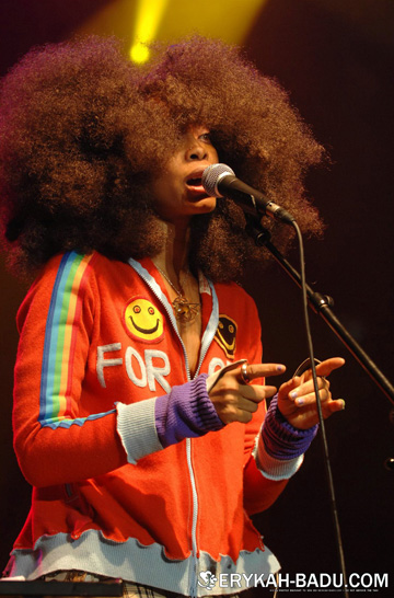 Erykah Badu at the Caprices Festival, Switzerland