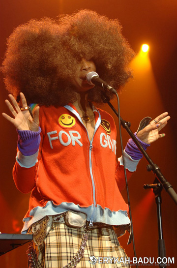 Erykah Badu at the Caprices Festival, Switzerland