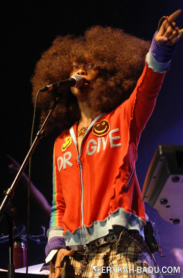 Erykah Badu at the Caprices Festival, Switzerland