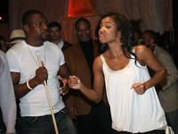 Gabrielle Union and Chris Tucker