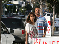 Halle Berry going into Ketchup in West Hollywood