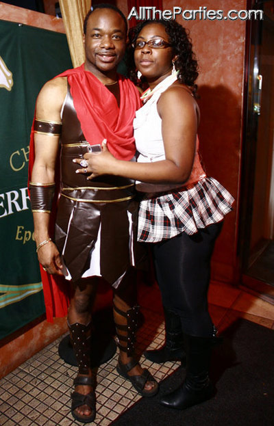 Halloween at Brooklyn's NY Perks - Gladiator