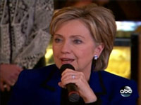 Hillary Clinton Gets All Teary Eyed