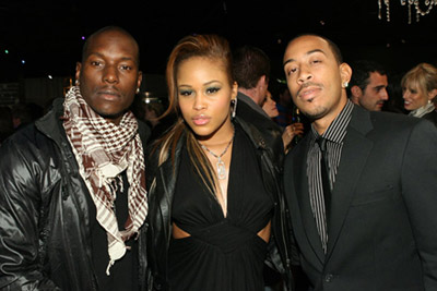 Tyrese, Eve, and Ludacris at the Hollywood Life 5th Annual Style Awards