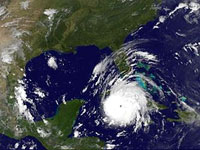 Hurricane Gustav swirls over Cuba