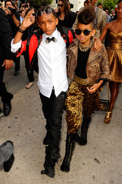 Jaden and Willow Smith get their Hollywood on at the Karate Kid premiere